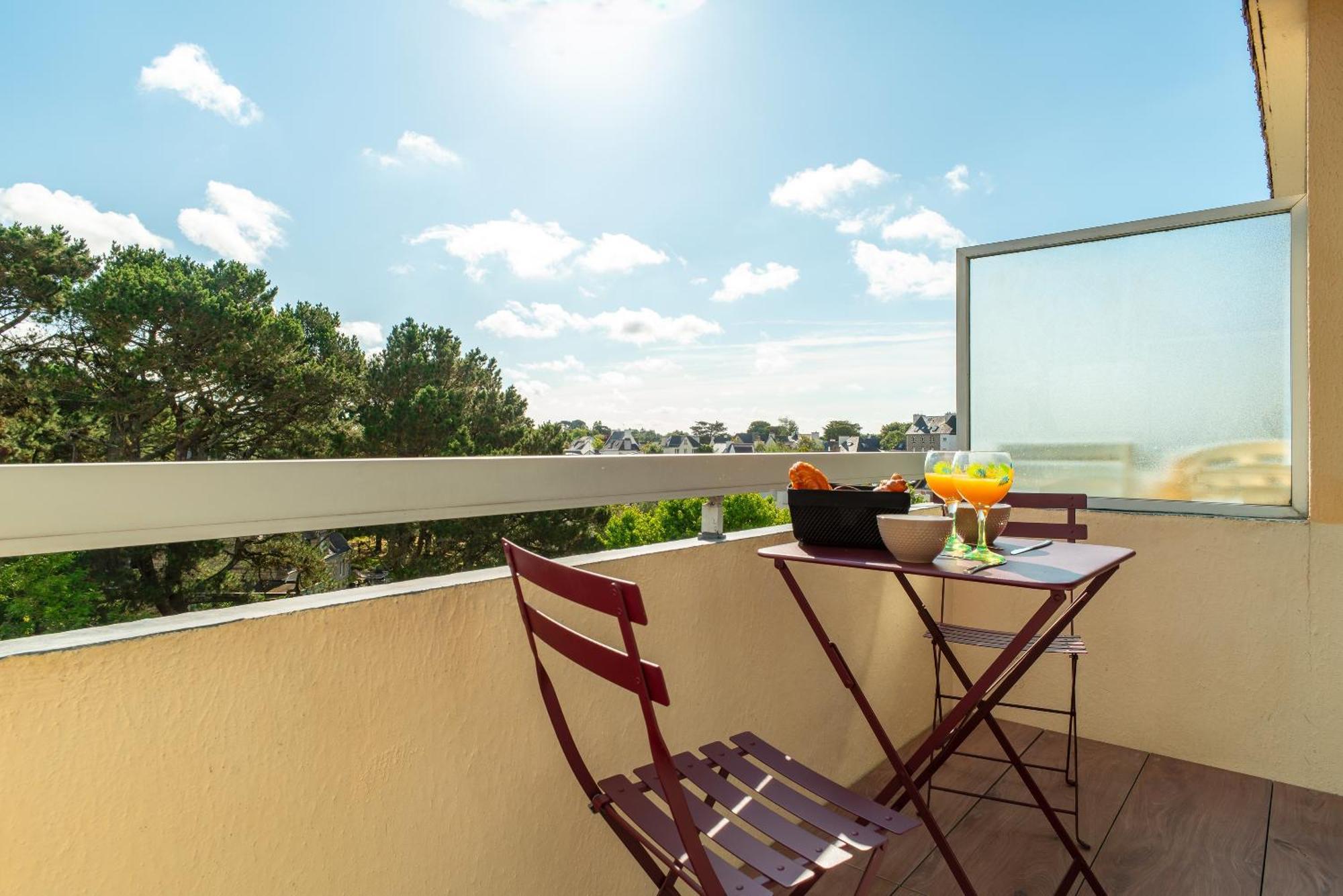 Le Rocher De Benodet - Studio 2P 150M De La Plage Екстер'єр фото